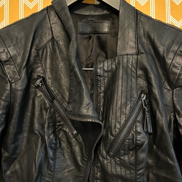 Blank NYC Faux Leather Moto Jacket - Picture 3 of 10